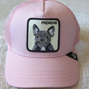 Pink Frenchie Trucker Hat